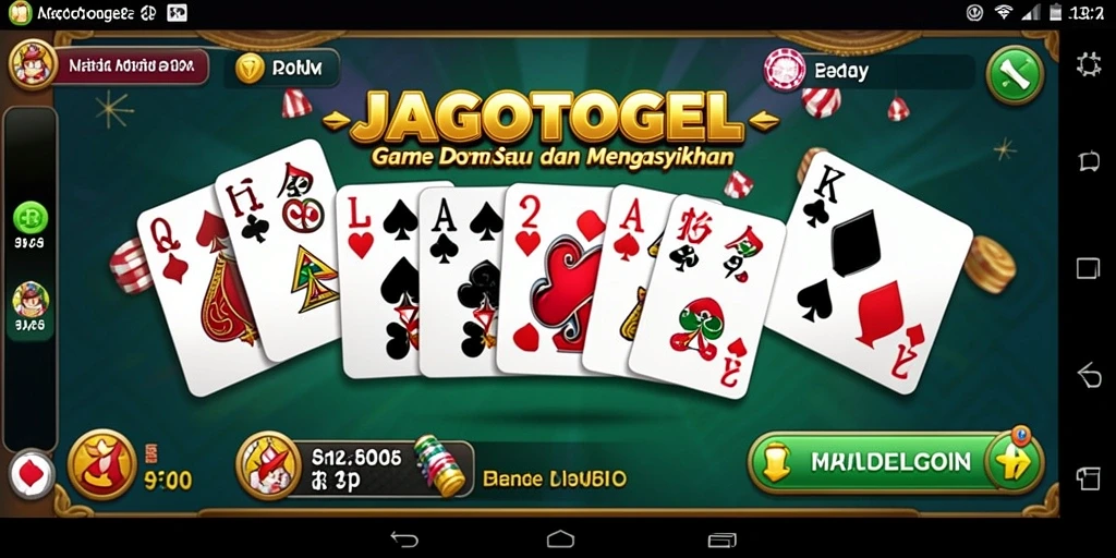 Tampilan gameplay seru di JAGOTOGEL yang penuh strategi.