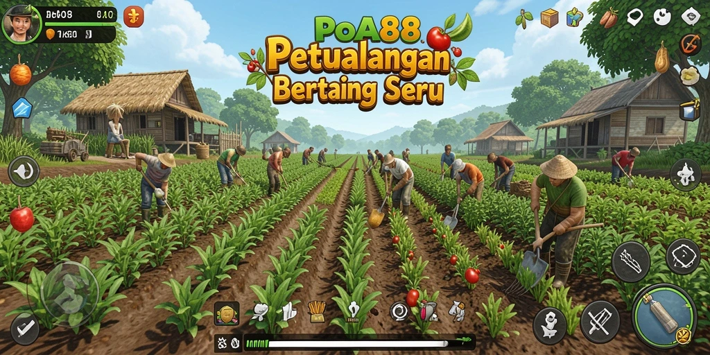 Tangkapan layar dari gameplay menarik di POA88.