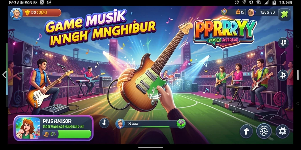 Tampilan gameplay interaktif dari PPRRYY yang menarik dan menyenangkan.